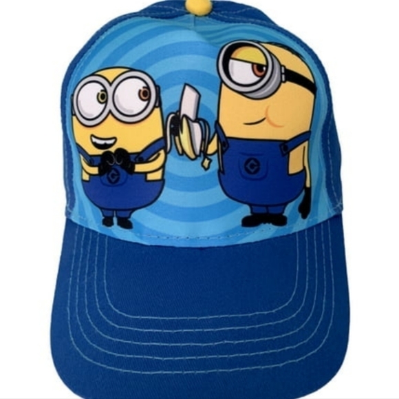 KIDS Minions Adjustable Snapback Ball Cap - Picture 1 of 8